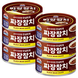 사조 짜장 참치 100g 6개