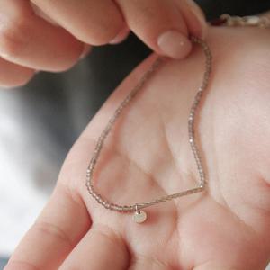 제이로렌 그레이 문스톤 실버바 실팔찌 B01002