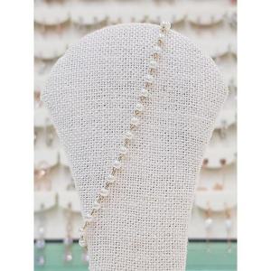 볼라레 세이브존01 써지컬 3mm진주 체인 팔찌 ssr823