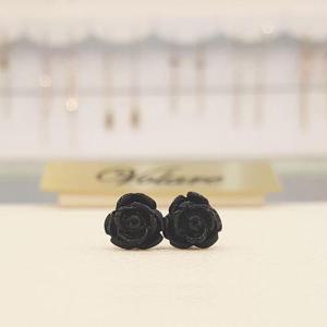 볼라레 세이브존01 14K블랙장미 예쁜귀걸이 GE302