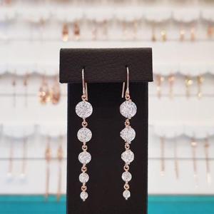 볼라레 세이브존01 14k 링귀걸이 큐빅 드롭 GC612