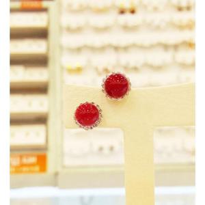 볼라레 세이브존01 클래식산호8mm귀걸이 DA960