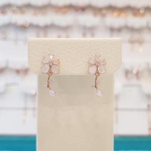 볼라레 세이브존01 여성귀걸이 꽃 드롭 피어싱 SSP543