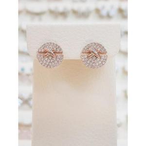 볼라레 세이브존01 엑스라인 큐빅 볼드 귀걸이 spe975