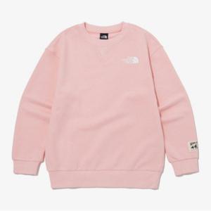 노스페이스키즈맨투맨 DQC NM5MP50T 코튼 에센셜 스웨트셔츠