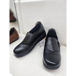 리바디 세이브존03 천연소가죽  지퍼통굽 슬립온 4.5cm 65279 AF2024RV0327A