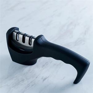 다이아몬드 3단 부엌칼 가위 칼 숫돌 샤프너 칼갈이