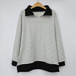 아이우먼 단가라오픈카라니트티 MNS730M409 빅사이즈