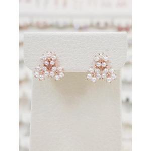 볼라레 세이브존03 볼라레 세송이 오닉스 진주 귀걸이 AGspe1212AG