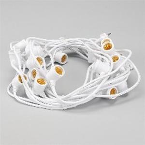 전등선 파티조명 15M 25분기 소모갈 백색 오징어등