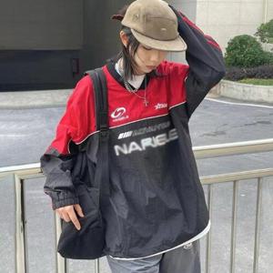 [잇백잇슈]힙한바스락맨투맨 스포티 밑단스트링 여성데일리룩