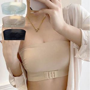 심리스 투타입 앞 어깨끈 탈부착 여성 후크브라