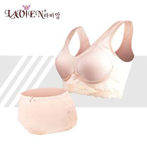 인견 노와이어 몰드 탑브라 인견 노라인 팬티