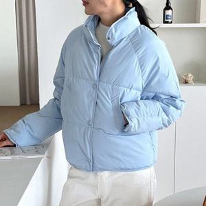 [잇백잇슈]루즈핏심플숏패딩 가을겨울 깔끔한 방한 외출복 여성
