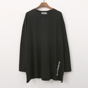 아이우먼 옆스마일트임긴팔티 NOG493M410 빅사이즈