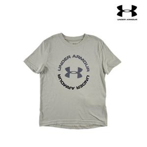 [언더아머키즈] 언더아머키즈 라운드 반팔 티셔츠(1329096_BE)