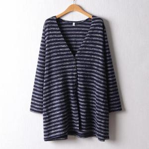 아이우먼 베이직스판롱가디건 MNF499M410 빅사이즈