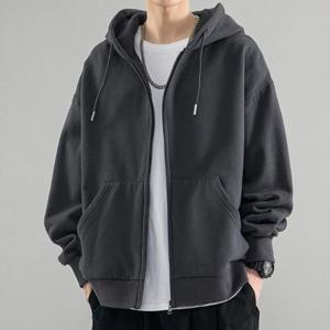 [잇백잇슈]깔끔한후드집업 베이직 캐주얼 봄가을 남성 여성 공용