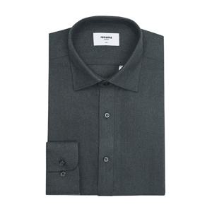 [레노마(셔츠)]레노마셔츠 TR기모 트윌 솔리드 슬림핏 ROWSL0-003-GY