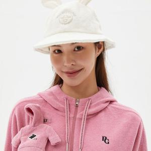 [파리게이츠] 파리게이츠 여성 스마일 로고 바니 버킷햇 521D4CP005_WH