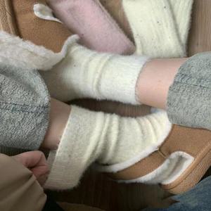 파스텔 앙고라 양말 AMA-1000393