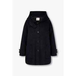 톰보이 9174411982 핸드메이드 후드 하프코트