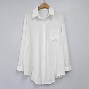 아이우먼 캐럿무지카라블라우스 IRT001M410 빅사이즈