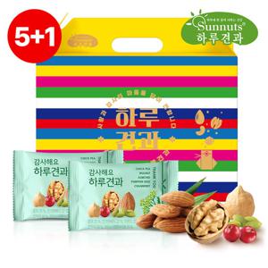 (5+1) 하루견과 새해한정판 감사해요하루견과 30입 선물세트