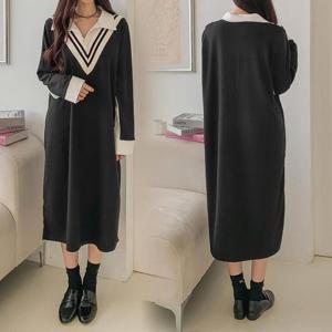 위쉬몰 BS 제이브이요꼬카라원피스(T037H410) 빅사이즈