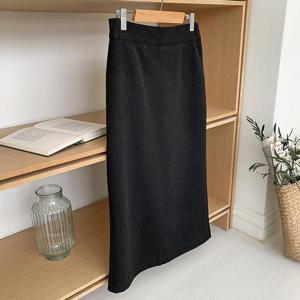 아이우먼 시크밴딩포인트롱스커트 MOQ151M410 빅사이즈