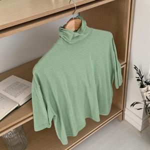 아이우먼 날날이폴라울스판반팔티 MOQ181M410 빅사이즈