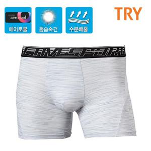 TRY 남성 에어로쿨 폴리메쉬 쿨액티브 남자드로즈팬티