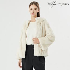 [진도] Elfee 풀스킨 휘메일 밍크 후드 자켓 (E8W3EJ11_)