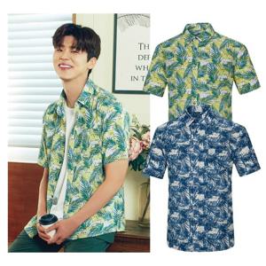 [콜핑] LD27사은품)남성 반팔 프린트셔츠 리아논 (KVH5817M)