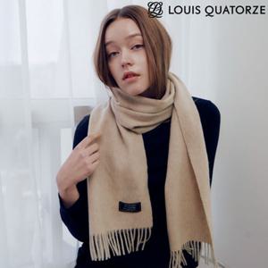 [루이까또즈] 울 혼방 머플러 루이브렌트솔리드 베이지 (2DMW819BE)