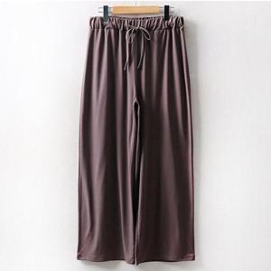 아이우먼 이지촉촉기모와이드팬츠 WX4098M411 빅사이즈