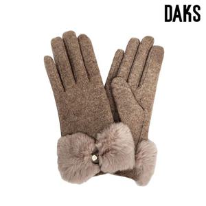 [닥스(장갑)]손목 렉스포인트 여성 모직장갑 GBO365O