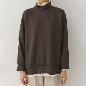 아이우먼 곱창프릴폴라맨투맨 NBC073M411 빅사이즈