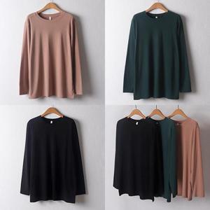 위쉬몰 MN 레이온절개데일리긴팔(D097H411) 빅사이즈