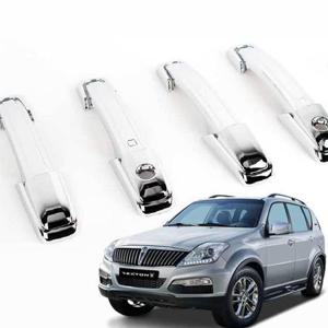 렉스턴W 도어캐치몰딩 자동차 크롬 몰딩