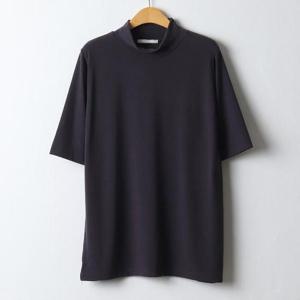 아이우먼 기본반폴라반팔티셔츠 WJJ380M411 빅사이즈