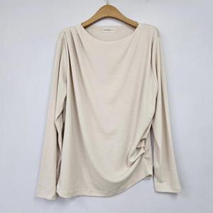 아이우먼 언발란스샤링라운드티 NBT158M411 빅사이즈