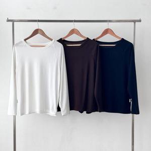 빅사이즈솔리드티 T169L411 심플컨셉나그랑라운드티 RD