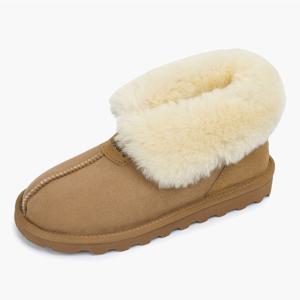 [베어파우(슈즈)]MARILYN 여성 천연양가죽 양털 앵클부츠 털부츠 히코리 K2664002QD-W 2.5