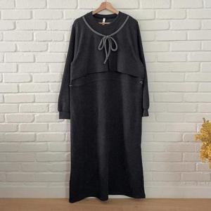 아이우먼 여리볼레로끈리본원피스 GOT202M411 빅사이즈