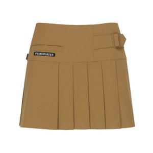 [파리게이츠] (521D3PC206)여성 사이드 버클 플리츠 큐롯 스커트