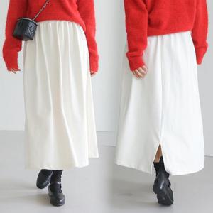 위쉬몰 WB 링링심플에이롱스커트(S926H411) 빅사이즈