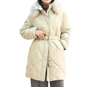 [비꼴리끄(여성)]폭스카라 하프 덕다운 패딩 B244PH2010