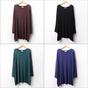 위쉬몰 RA 실키라운드롱긴팔티(A329H411) 빅사이즈