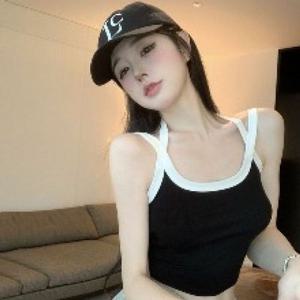 런닝 131000080 더블엑스크롭탑나시 내산 여성 끈나시 믹